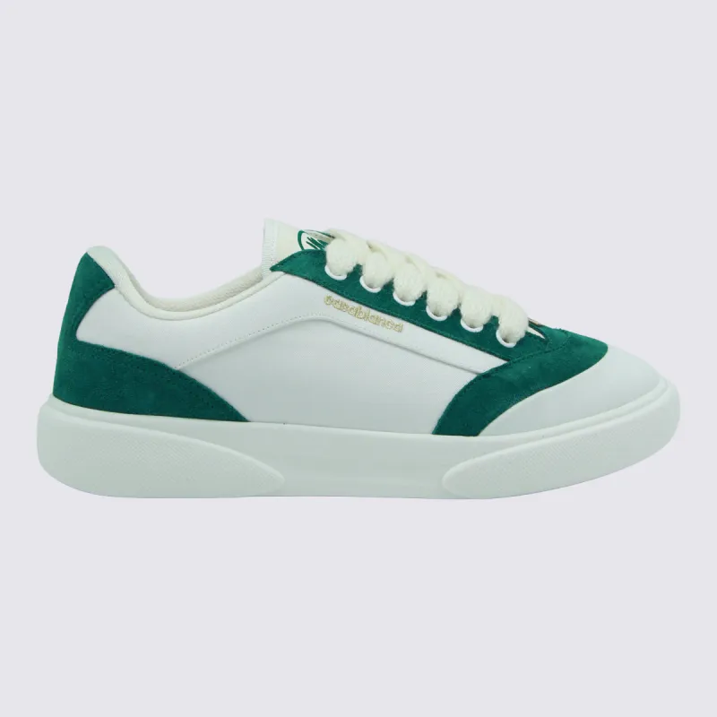 Sneakers White/Green made by Casablanca