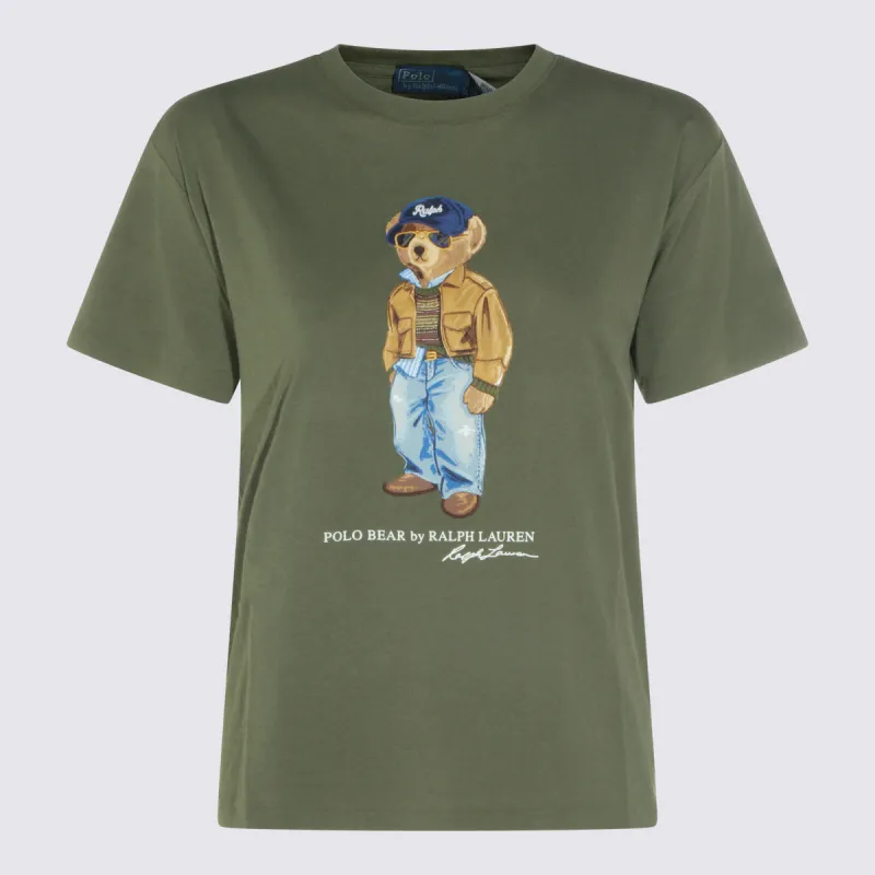 T-Shirts And Polos Dense Olive made by Polo by Ralph Lauren