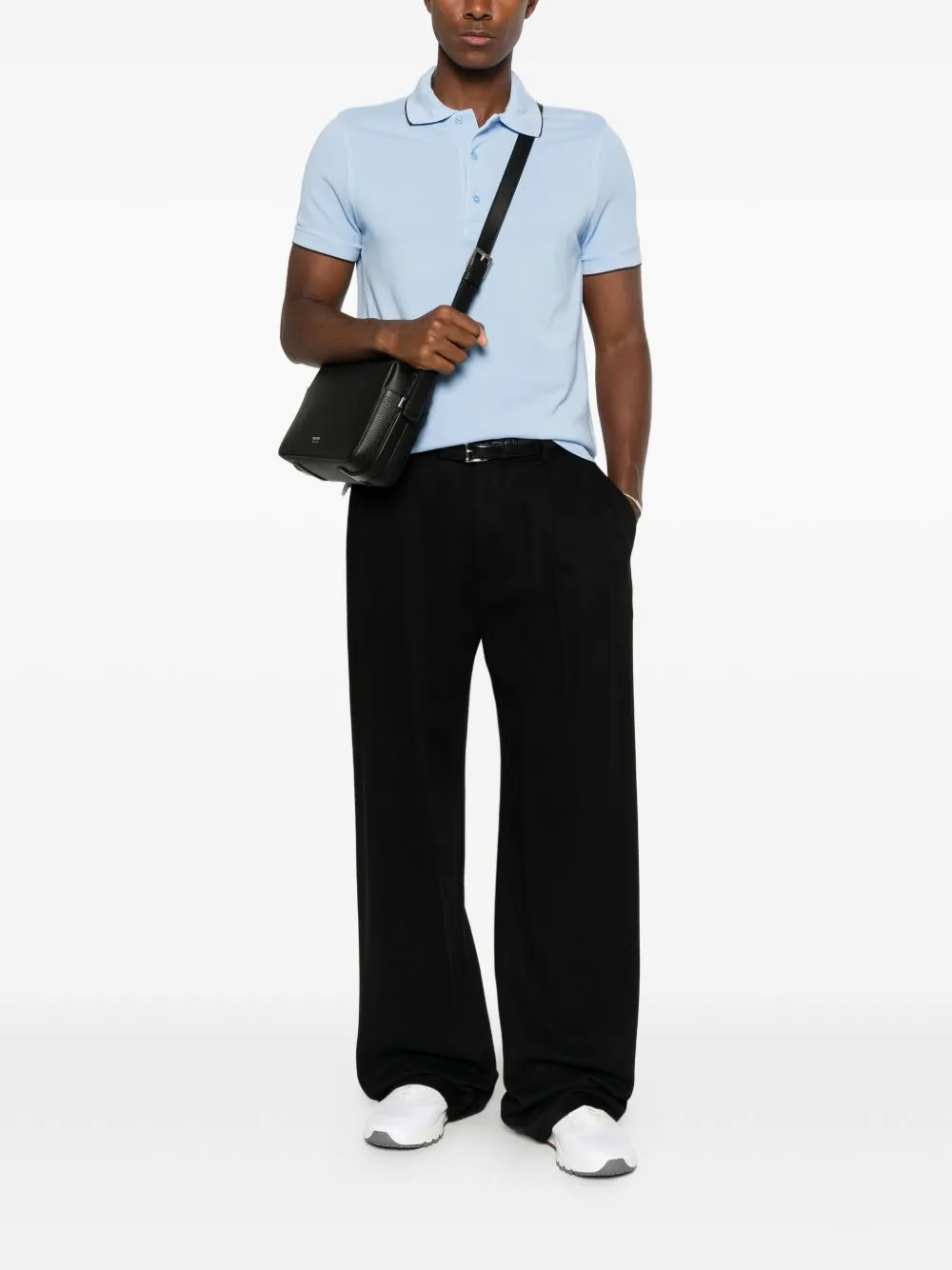 Piquet Cotton Polo Shirt sold by Wanan Luxury product image thumbnail 4