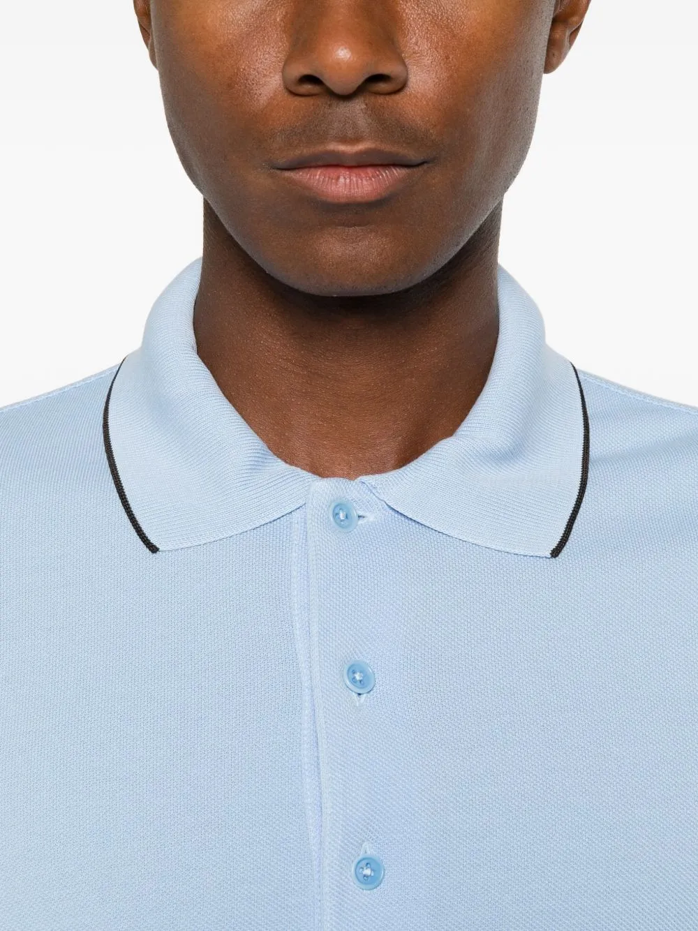 Piquet Cotton Polo Shirt sold by Wanan Luxury product image thumbnail 3