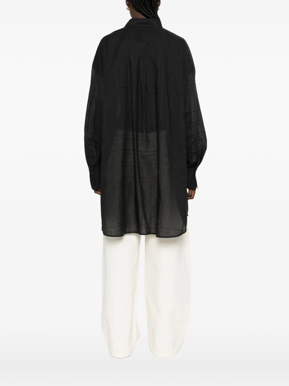 Cotton Blend Shirt sold by Wanan Luxury product image thumbnail 5