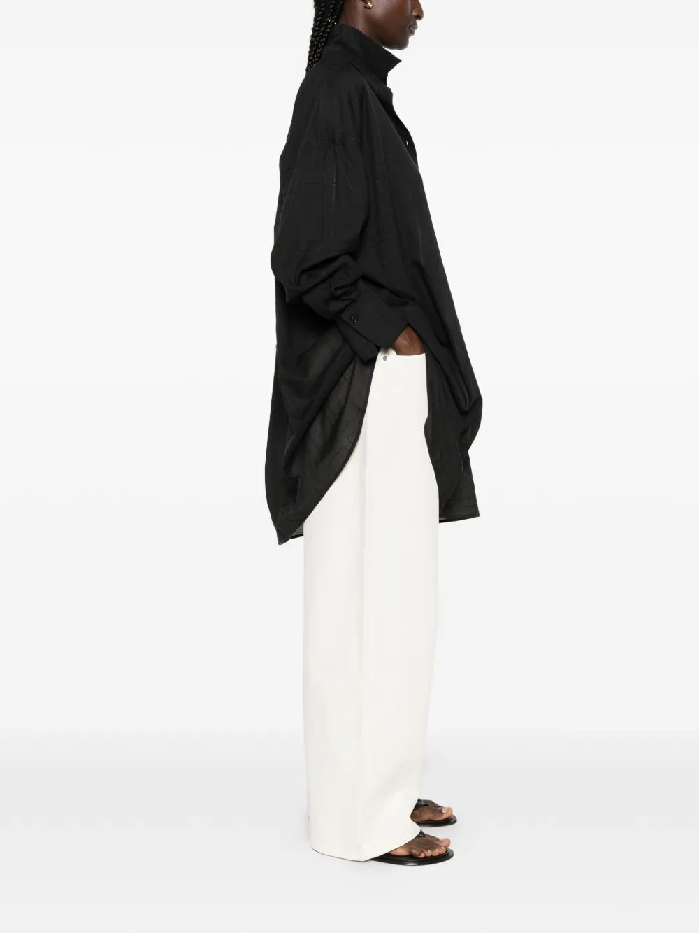 Cotton Blend Shirt sold by Wanan Luxury product image thumbnail 3