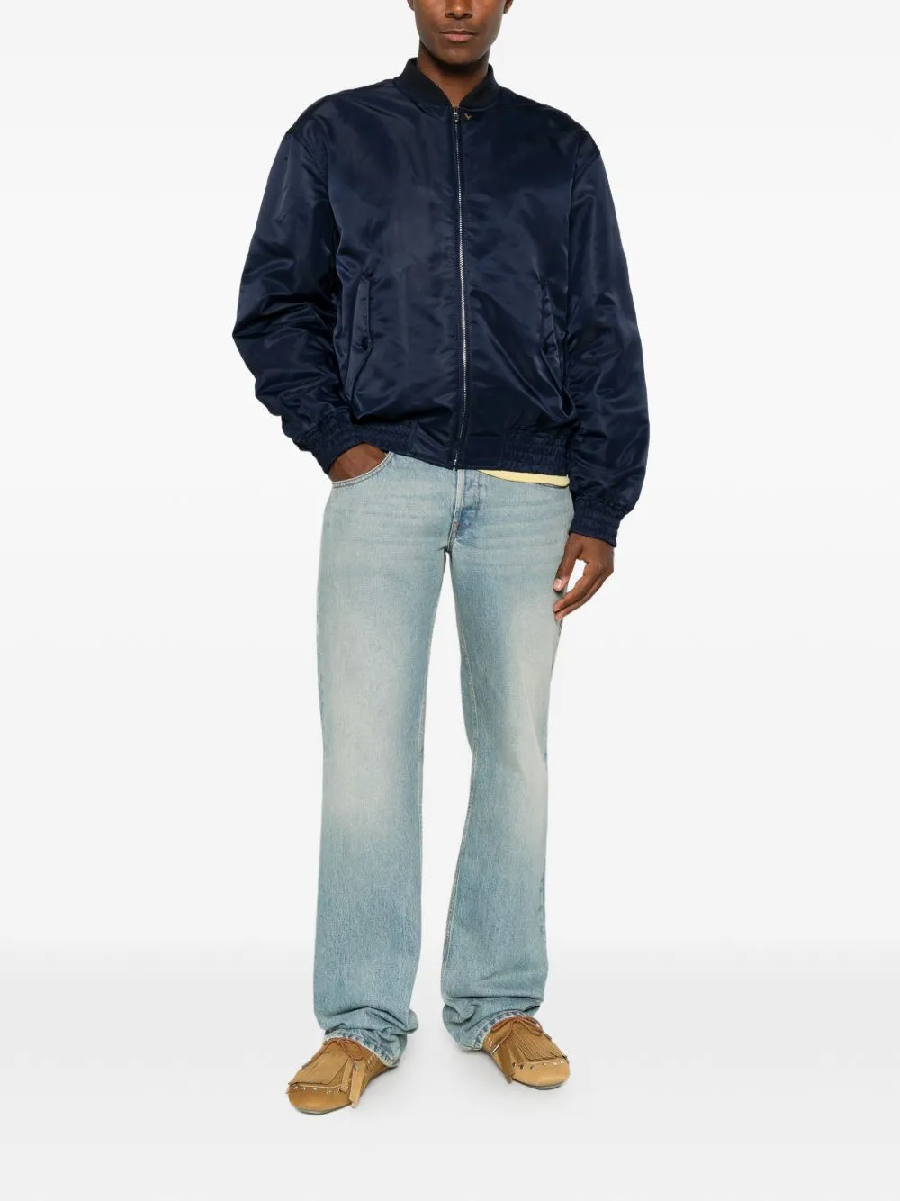 Vgold Nylon Bomber Jacket sold by Wanan Luxury product image thumbnail 3