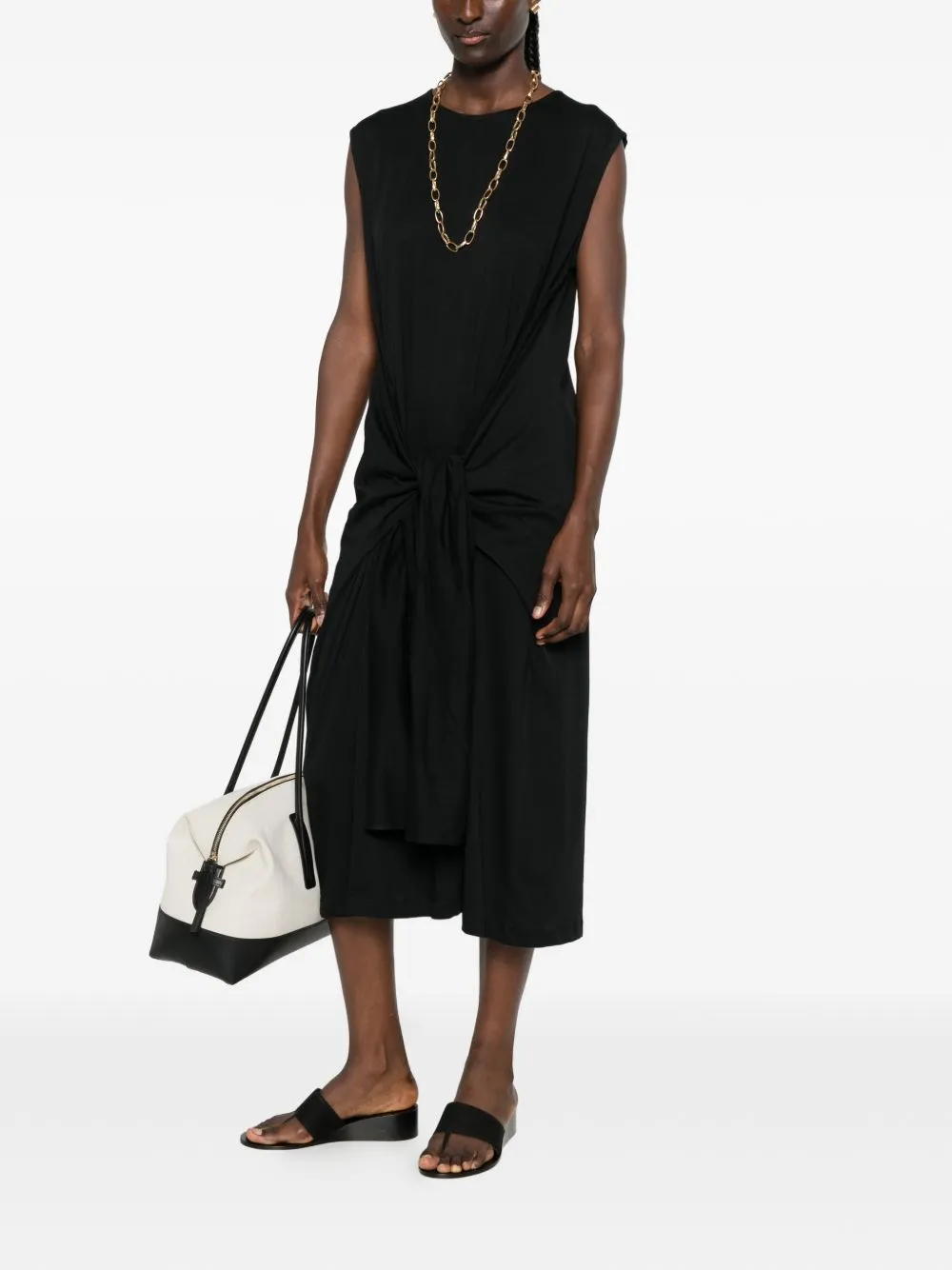 Cotton Long Dress sold by Wanan Luxury product image thumbnail 4