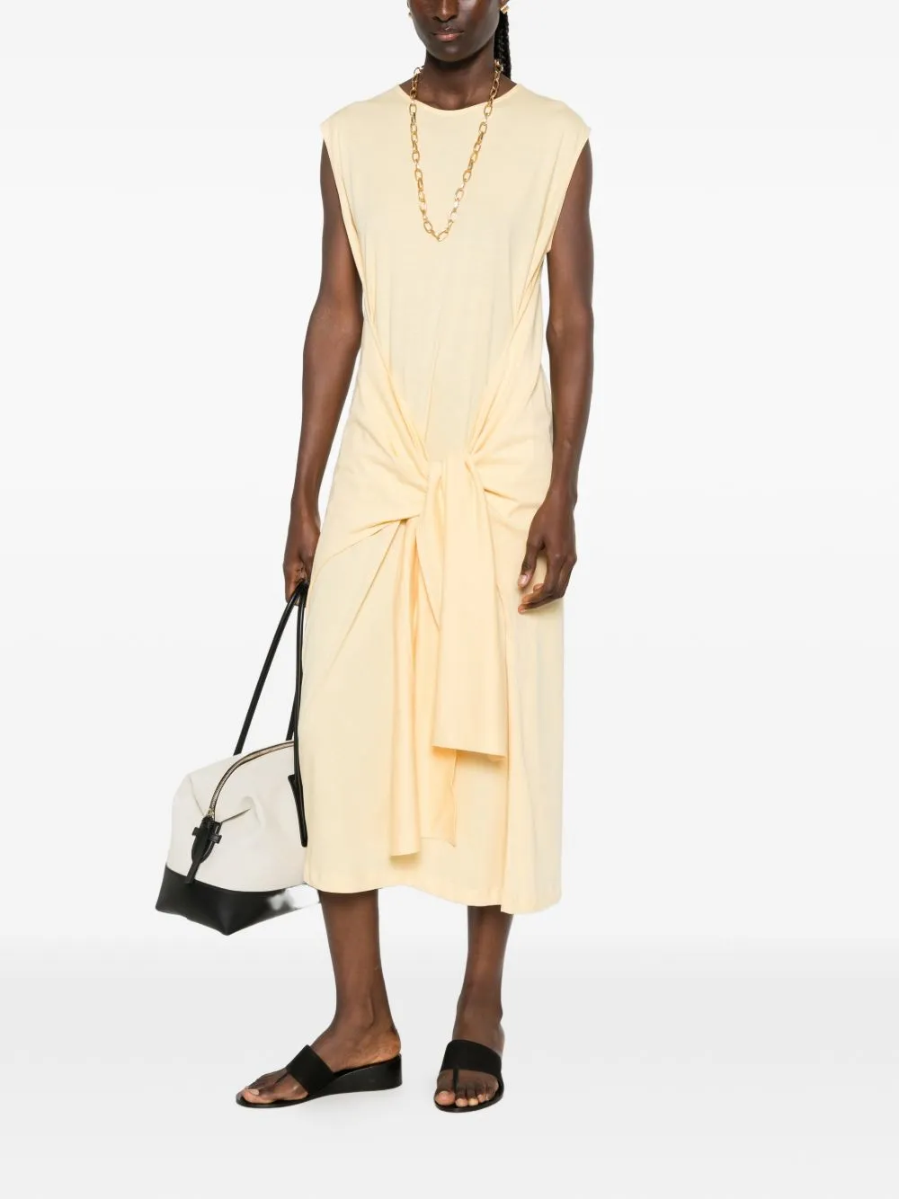 Cotton Long Dress sold by Wanan Luxury product image thumbnail 2