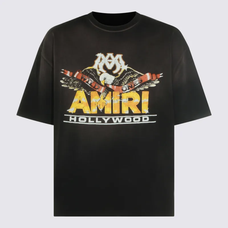 T-Shirts And Polos Black made by AMIRI