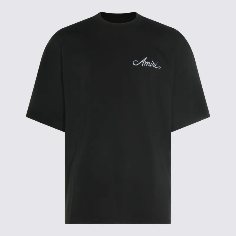 T-Shirts And Polos Black made by AMIRI