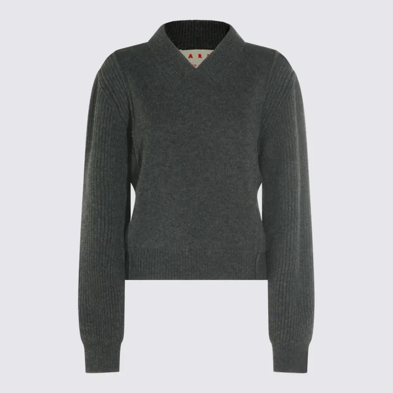Sweaters Graphite made by Marni