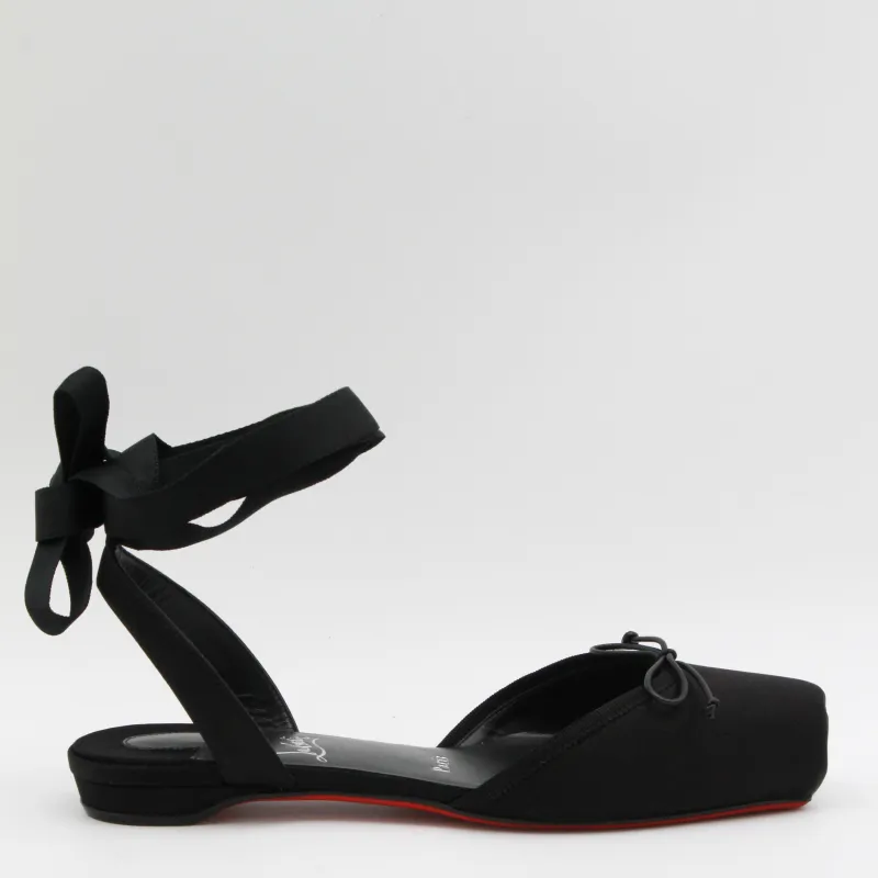 Flat Shoes Black made by Christian Louboutin