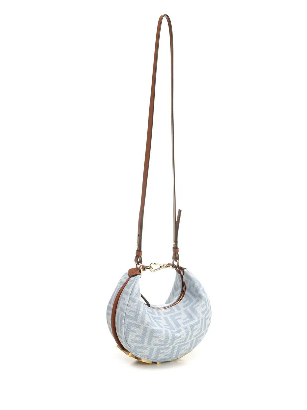 Fendigraphy Handbags Light Blue sold by Wanan Luxury product image thumbnail 2