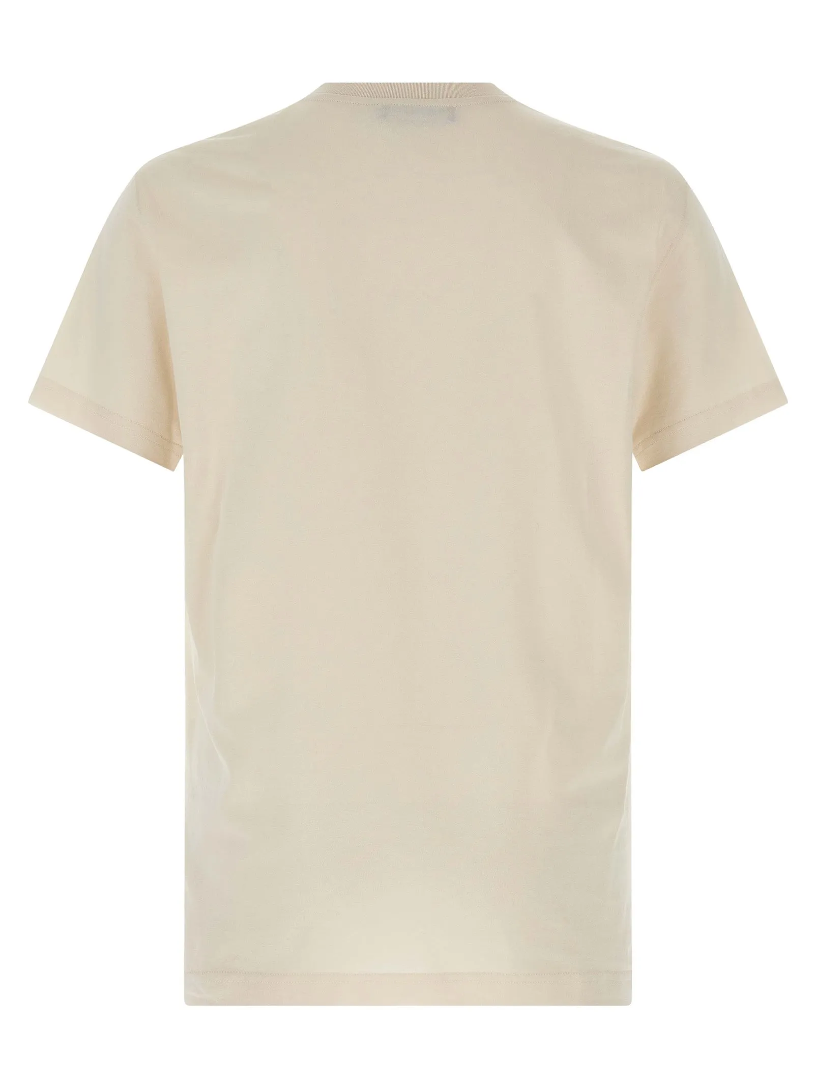 Double Embroidery T-Shirt Beige sold by Wanan Luxury product image thumbnail 2