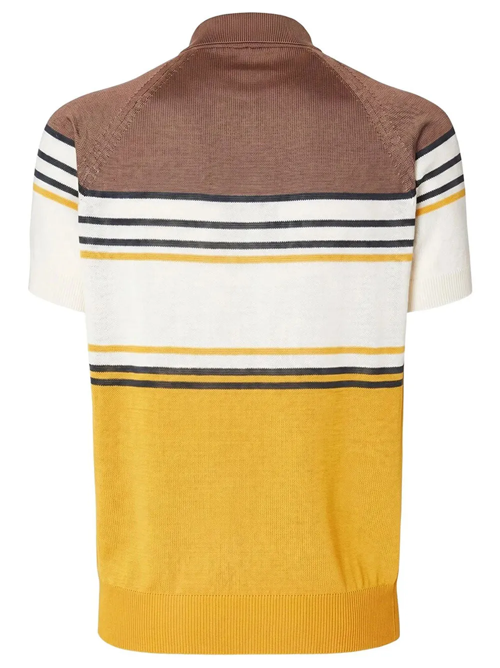 Striped Viscose Polo Shirt sold by Wanan Luxury product image thumbnail 2