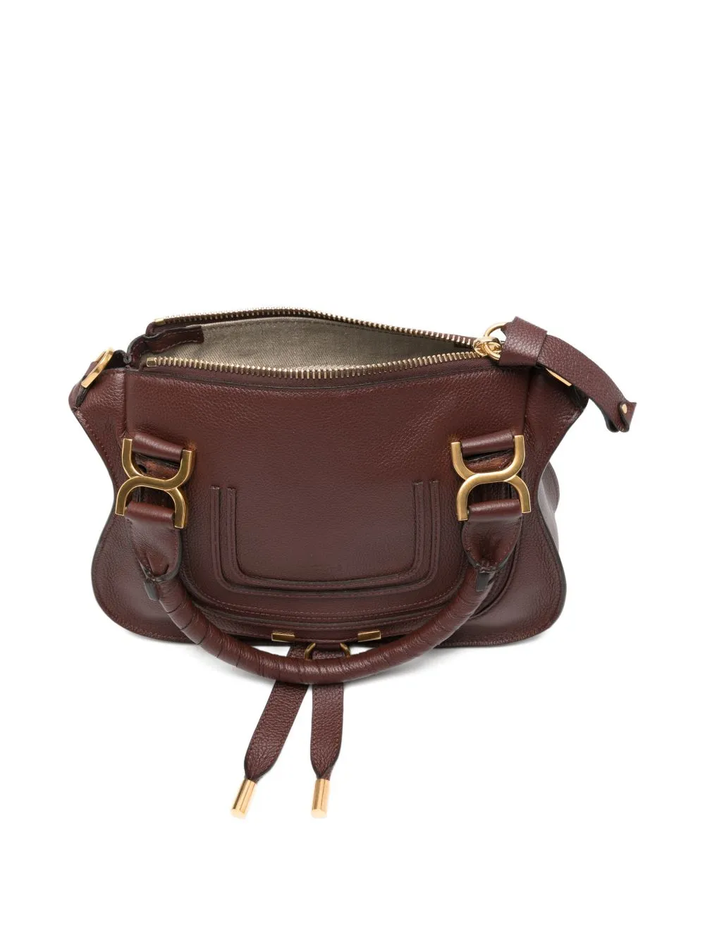 Marcie Small Leather Handbag sold by Wanan Luxury product image thumbnail 3