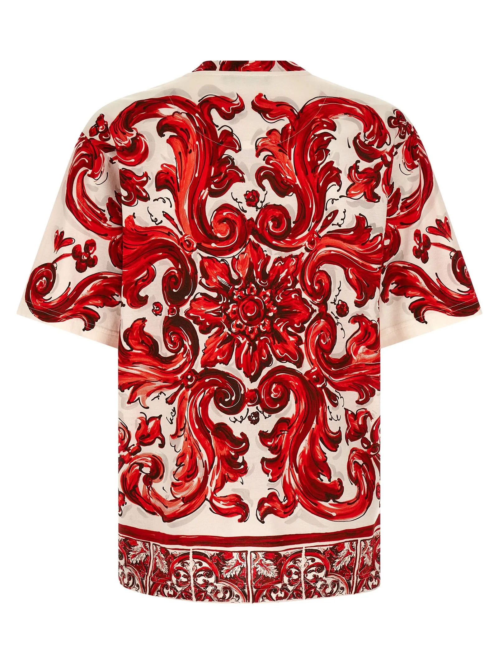 Maiolica T-Shirt Red sold by Wanan Luxury product image thumbnail 2