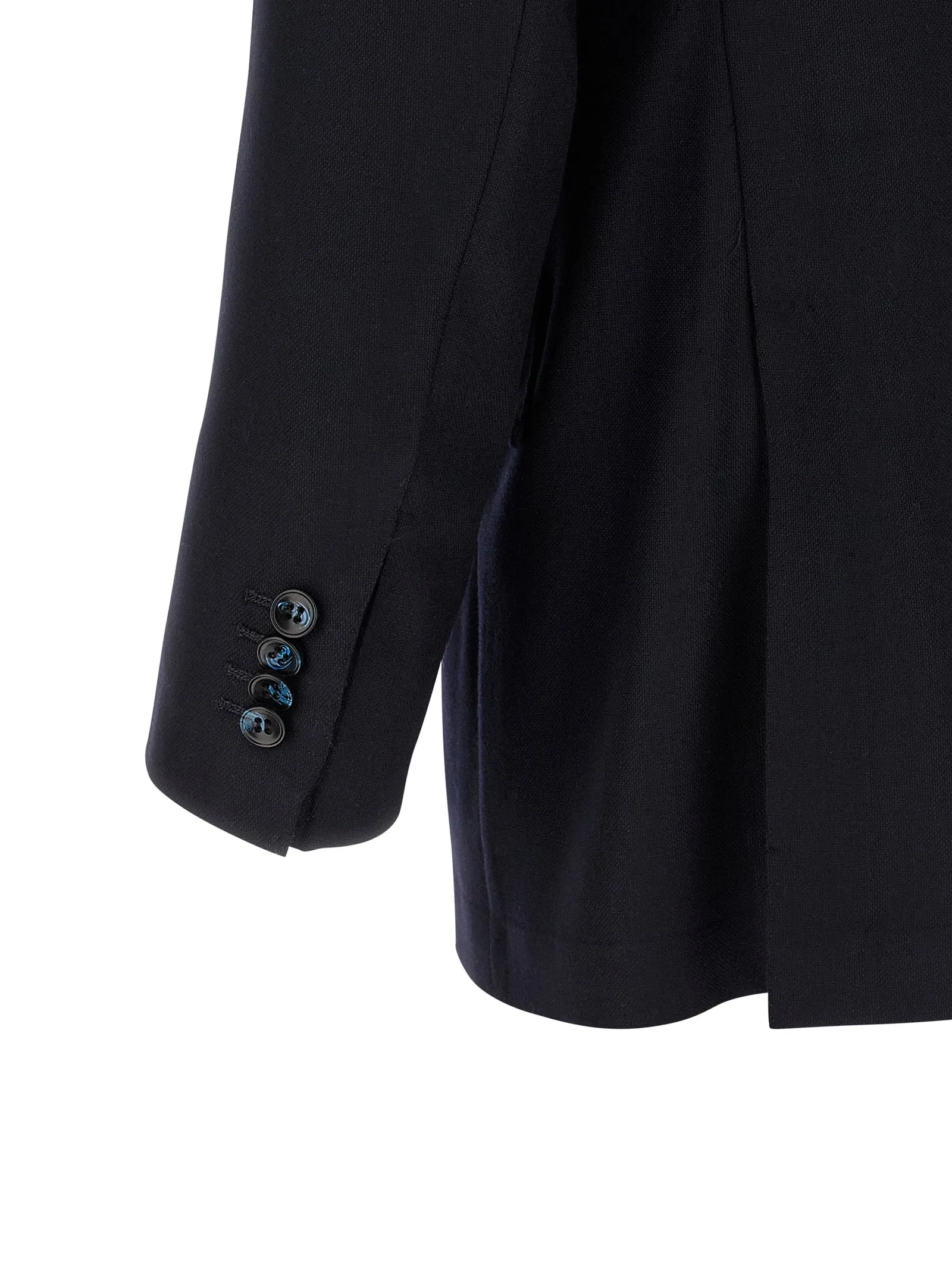 Virgin Wool And Cashmere Dress Suits Blue sold by Wanan Luxury product image thumbnail 3