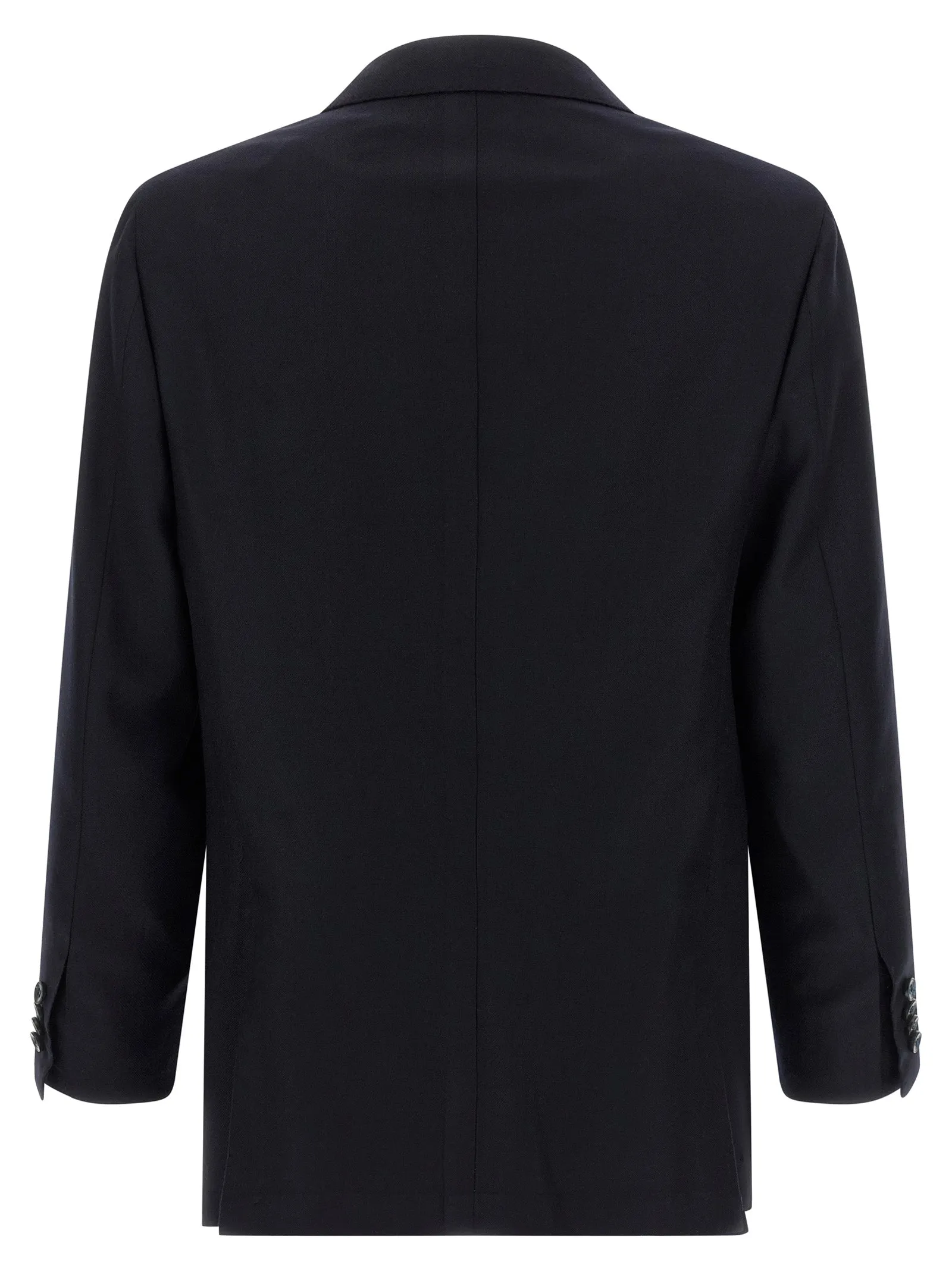 Virgin Wool And Cashmere Dress Suits Blue sold by Wanan Luxury product image thumbnail 2