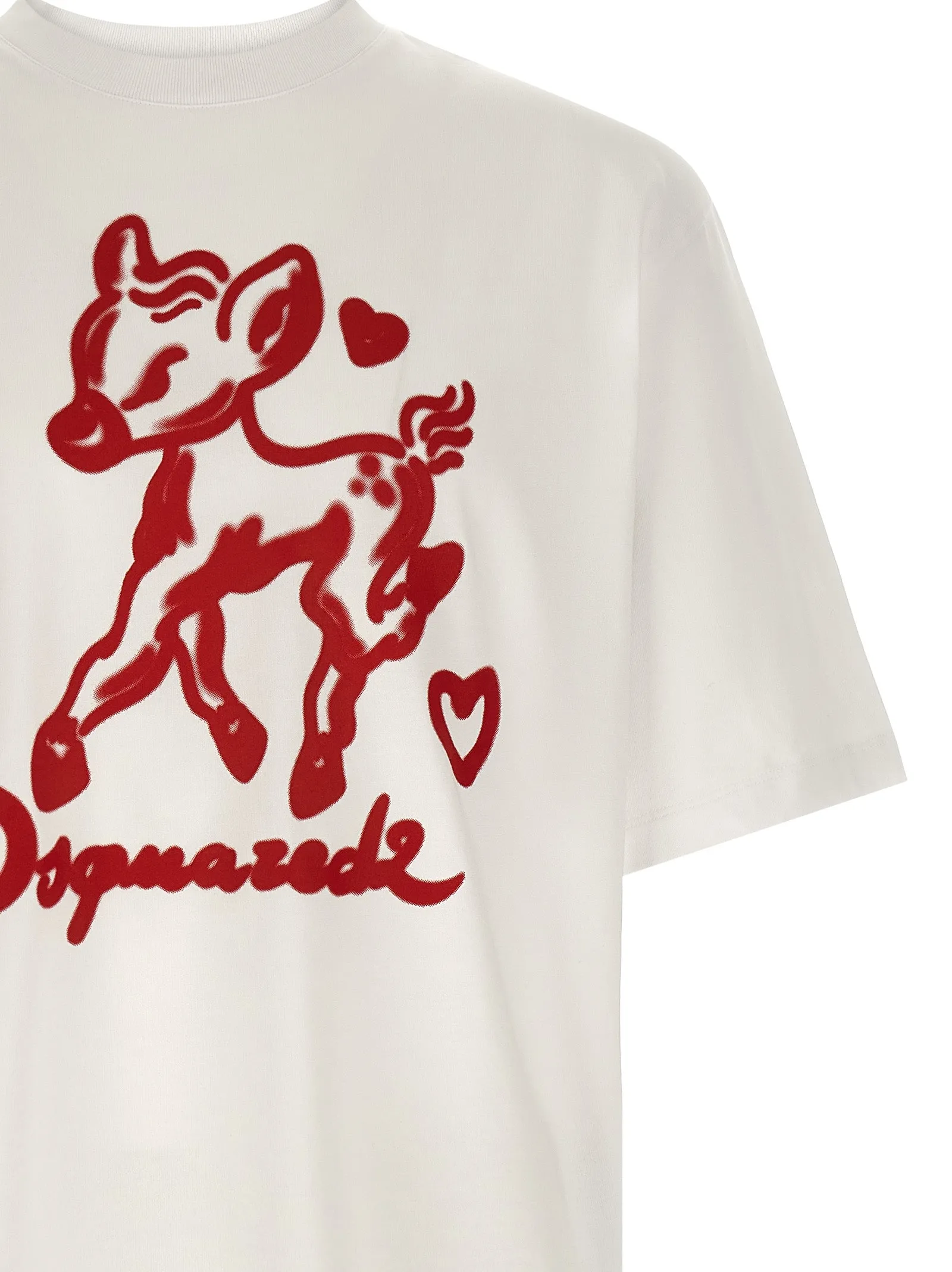 Printed T-Shirt Red sold by Wanan Luxury product image thumbnail 3