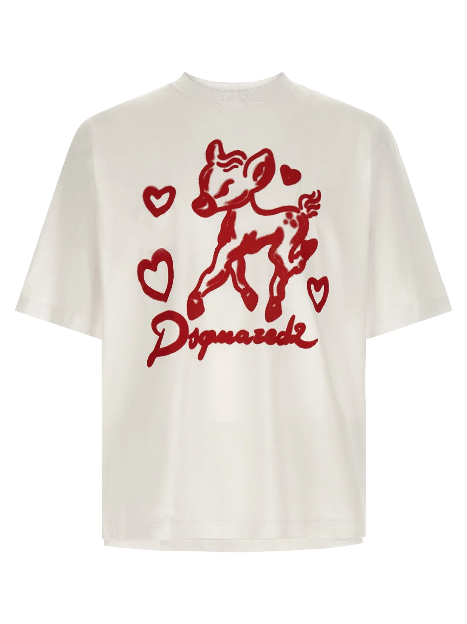 Printed T-Shirt Red sold by Wanan Luxury