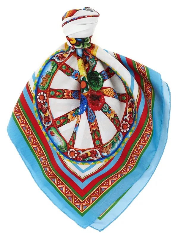 Carretto Scarves And Foulards Multicolor made by Dolce & Gabanna