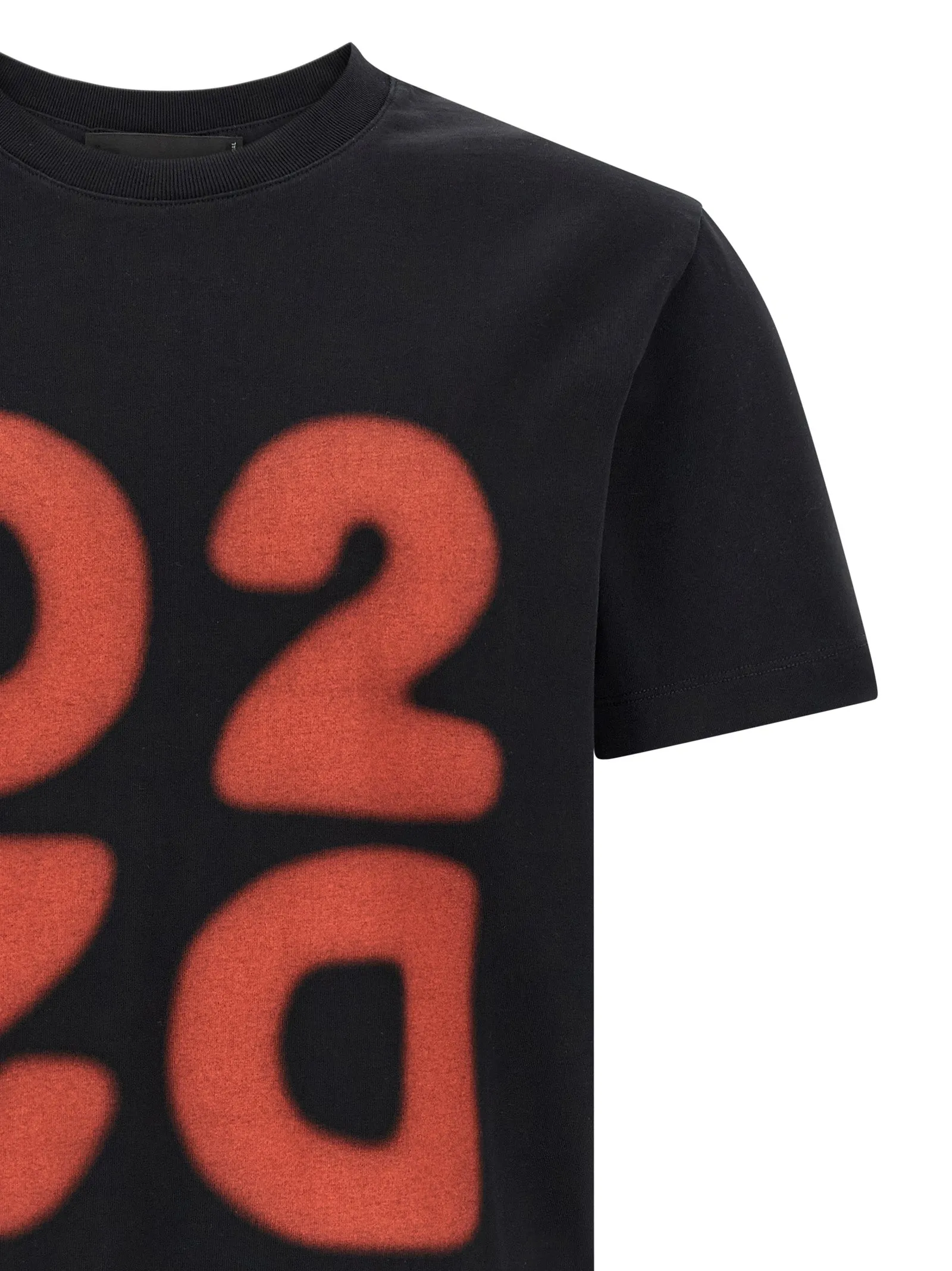Printed T-Shirt Black sold by Wanan Luxury product image thumbnail 3