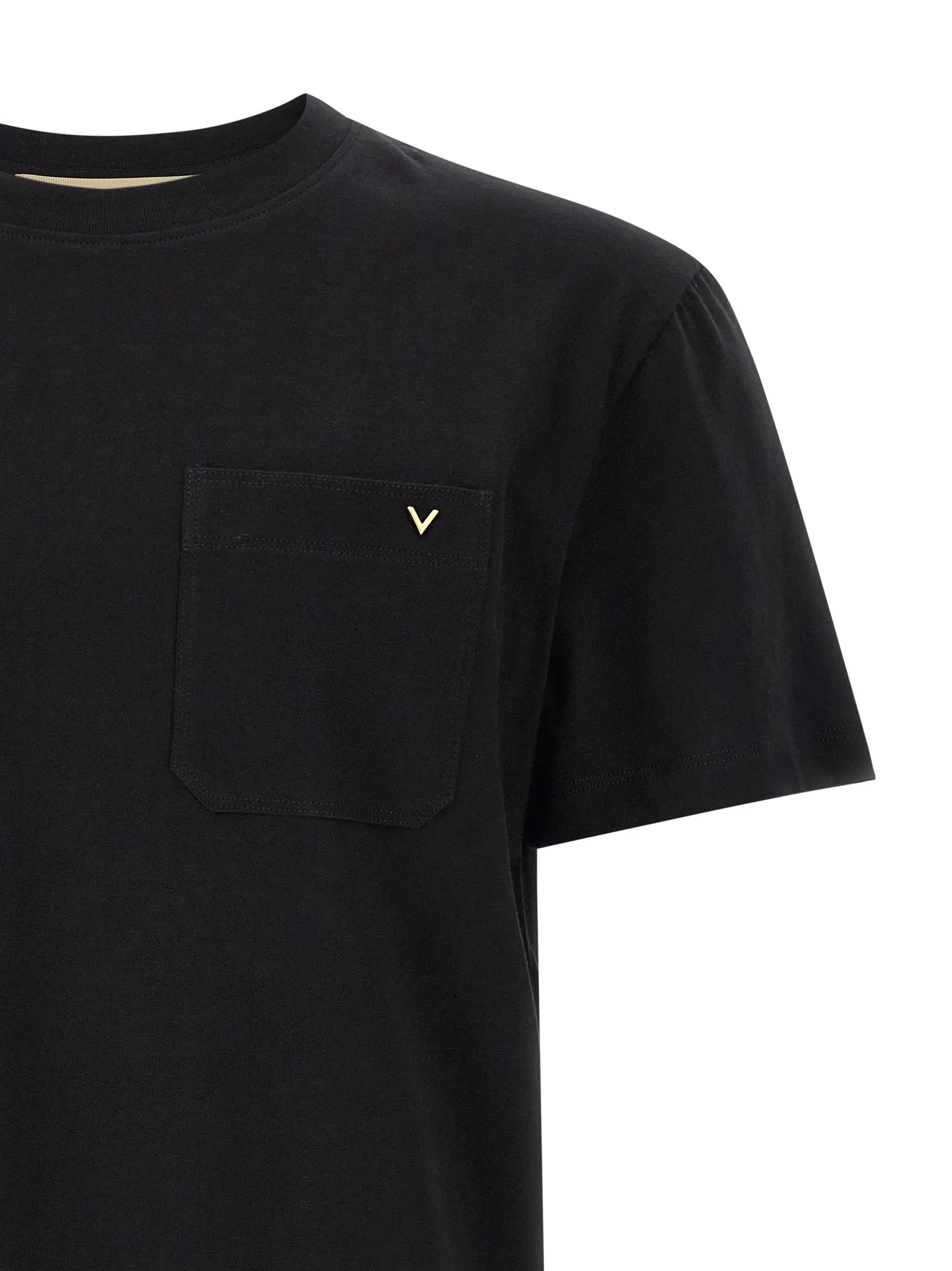 Valentino T-Shirt Black sold by Wanan Luxury product image thumbnail 3