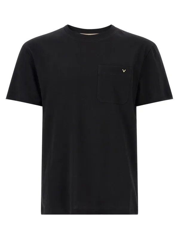Valentino T-Shirt Black made by Valentino Garavani