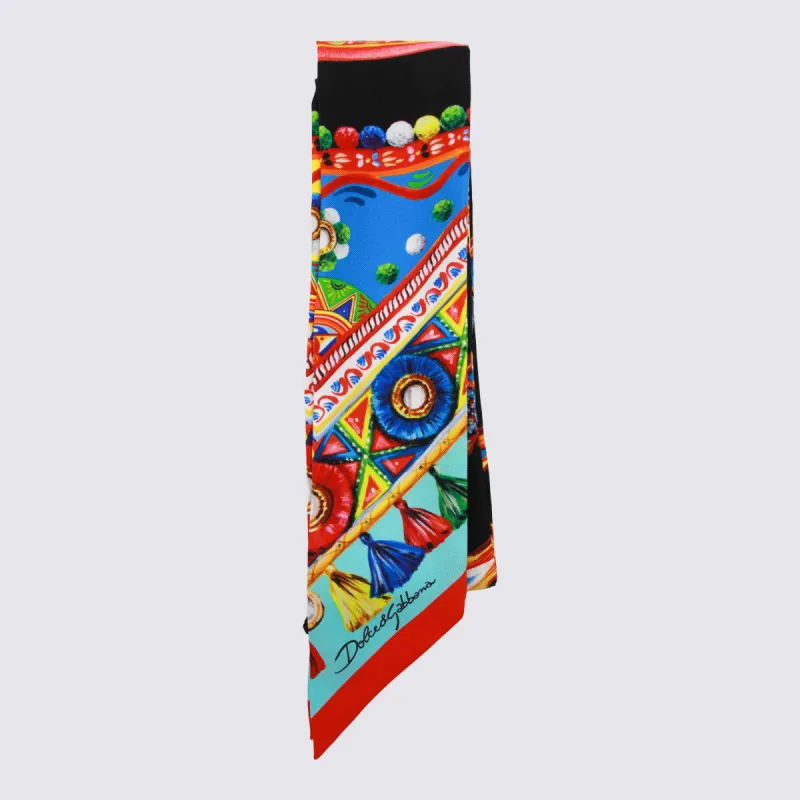 Scarfs Carretto Nero made by Dolce & Gabanna