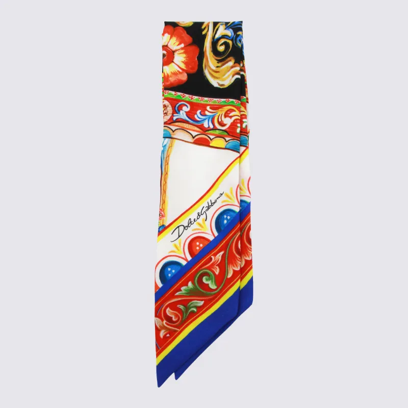 Scarfs Carretto Bianco made by Dolce & Gabanna