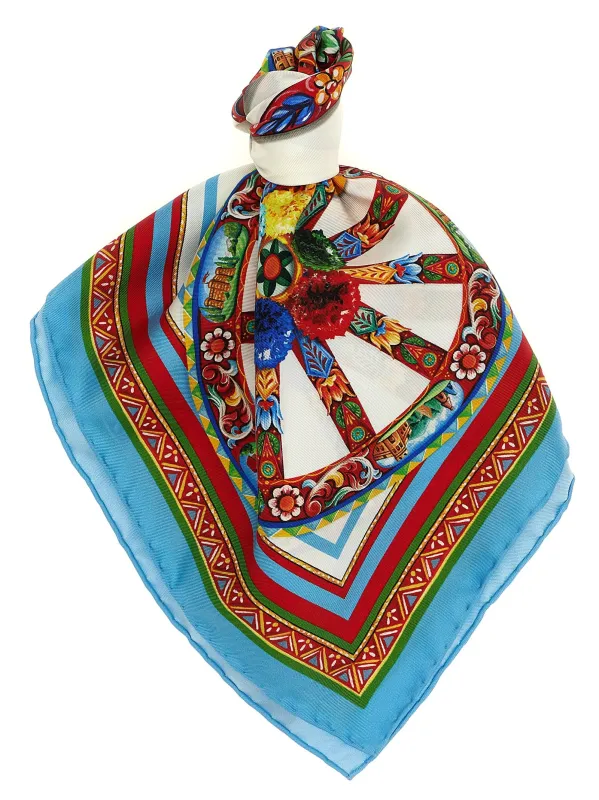 Carretto Scarves And Foulards Multicolor made by Dolce & Gabanna
