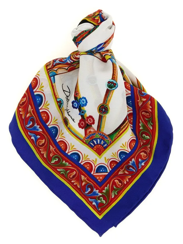 Carretto Scarves And Foulards Multicolor made by Dolce & Gabanna