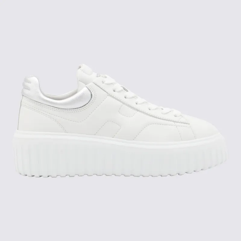 Sneakers Bianco/Argento made by Hogan