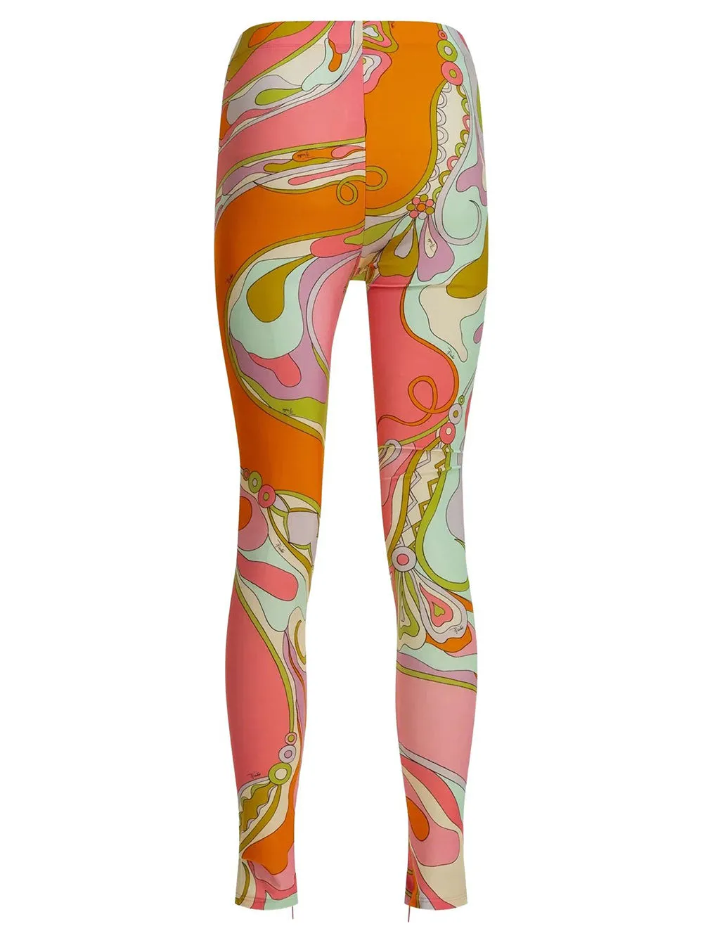 Orchidee Print Leggings sold by Wanan Luxury product image thumbnail 2