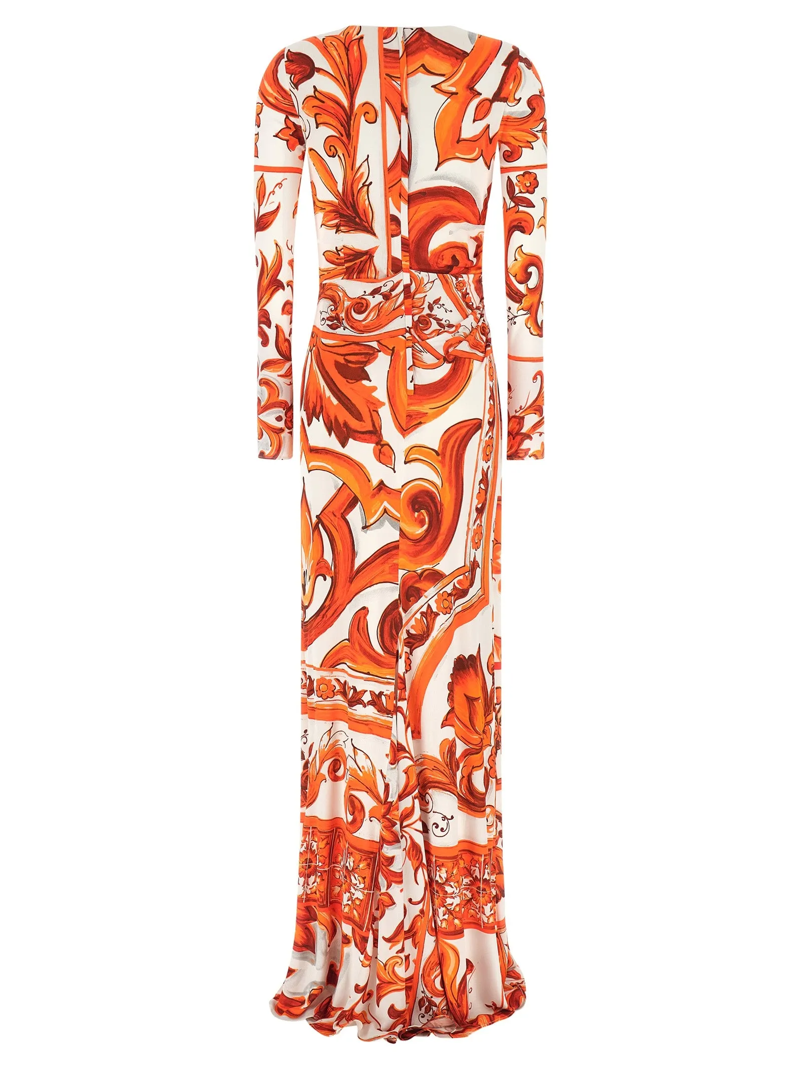 Maiolica Dresses Orange sold by Wanan Luxury product image thumbnail 2
