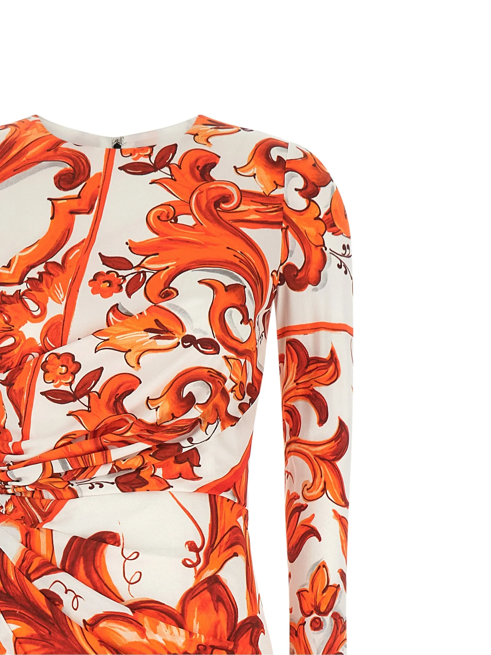 Maiolica Dresses Orange sold by Wanan Luxury product image thumbnail 3