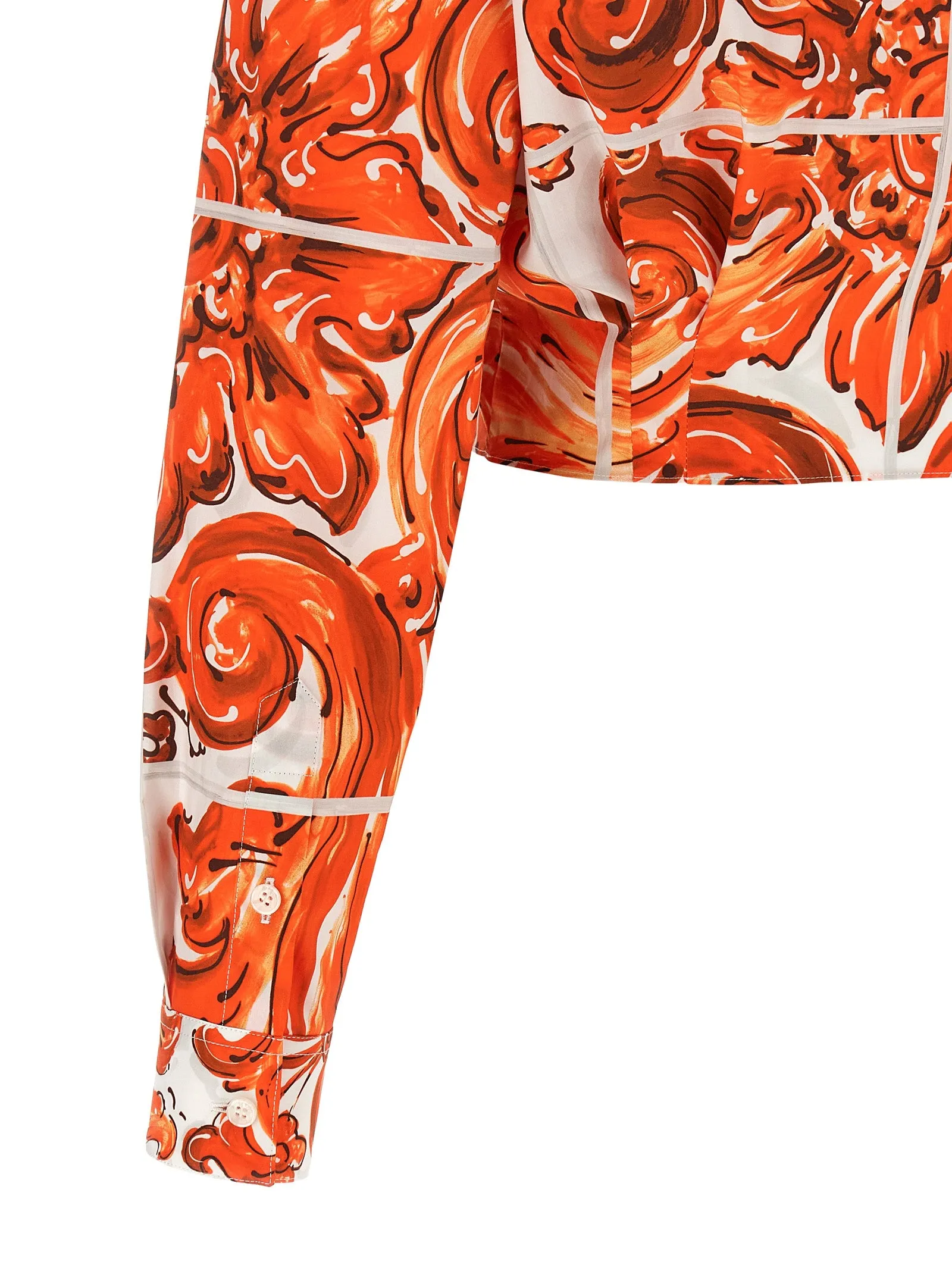 Maiolica Shirt And Blouse Orange sold by Wanan Luxury product image thumbnail 4