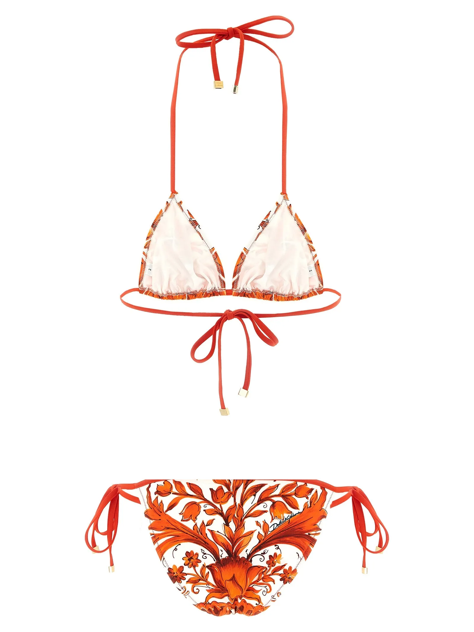 Maiolica Beachwear Orange sold by Wanan Luxury product image thumbnail 2