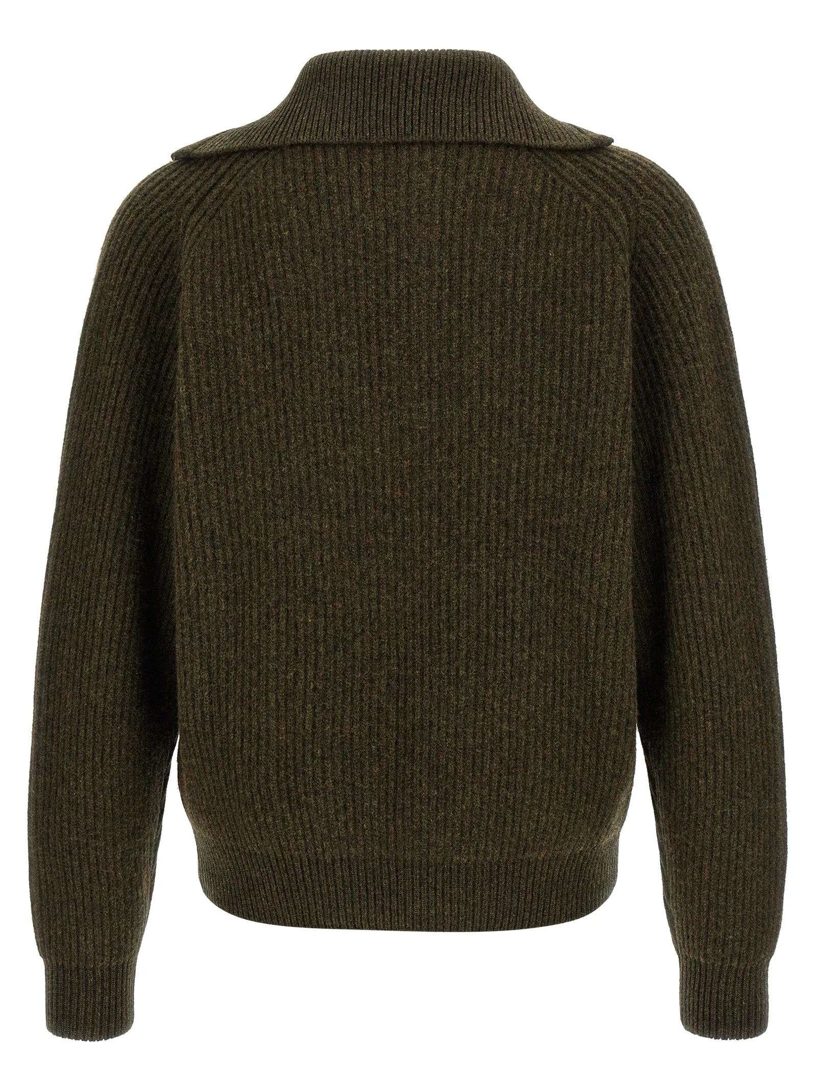 Half-Zip Sweater Sweaters And Cardigans Green sold by Wanan Luxury product image thumbnail 2