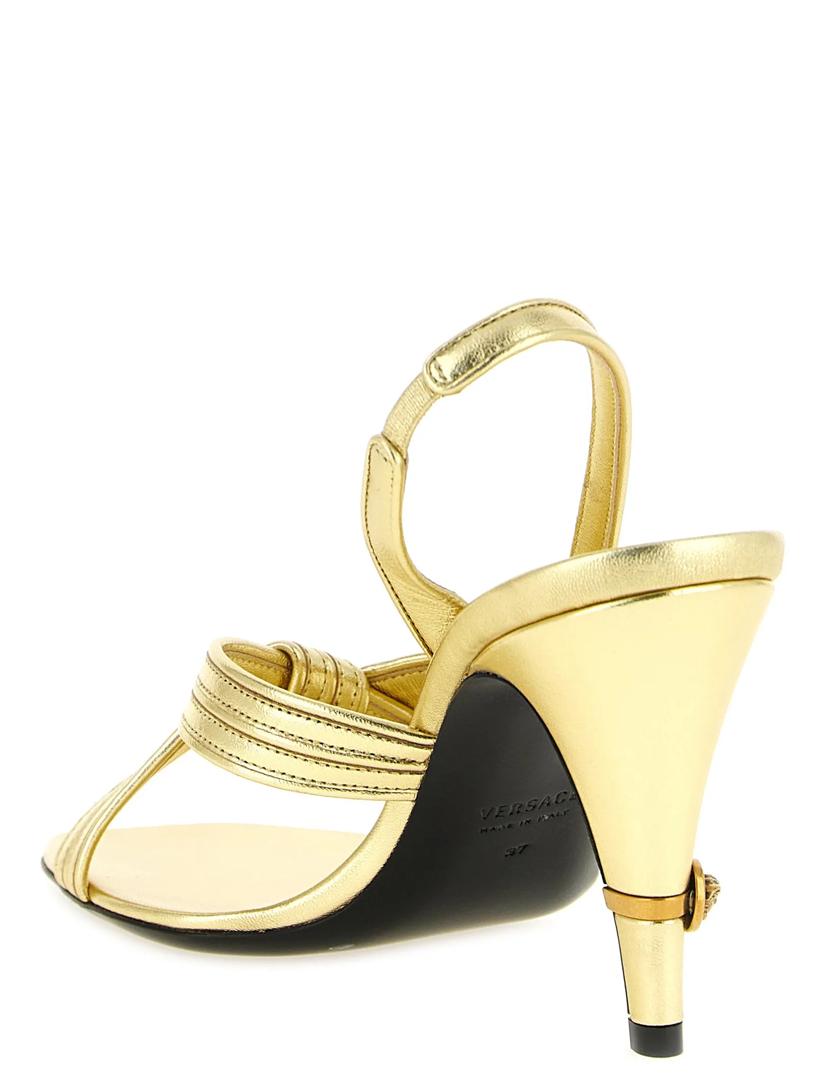 Gianni Sandals Gold sold by Wanan Luxury product image thumbnail 3