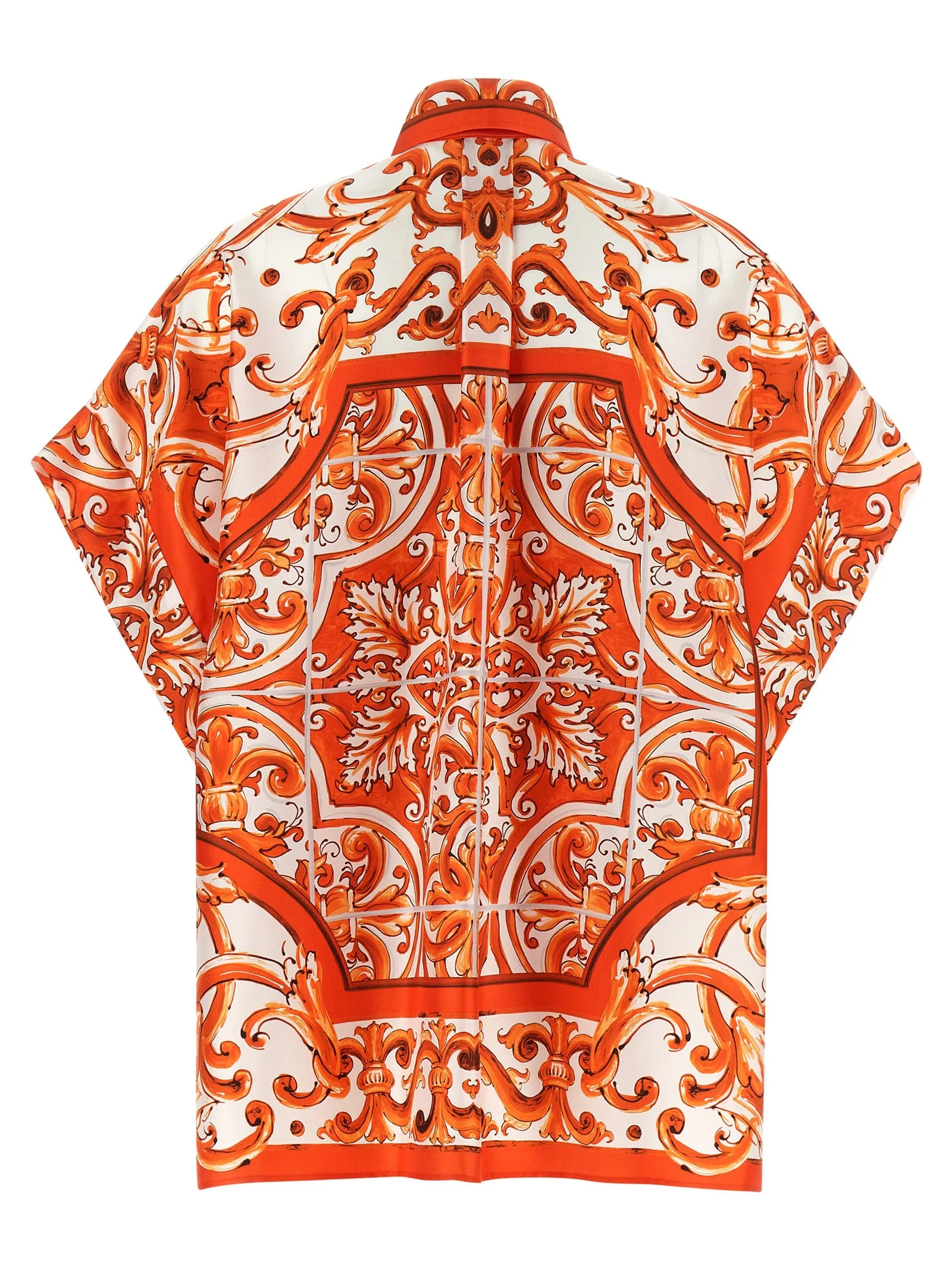 Maiolica Shirt And Blouse Orange sold by Wanan Luxury product image thumbnail 2