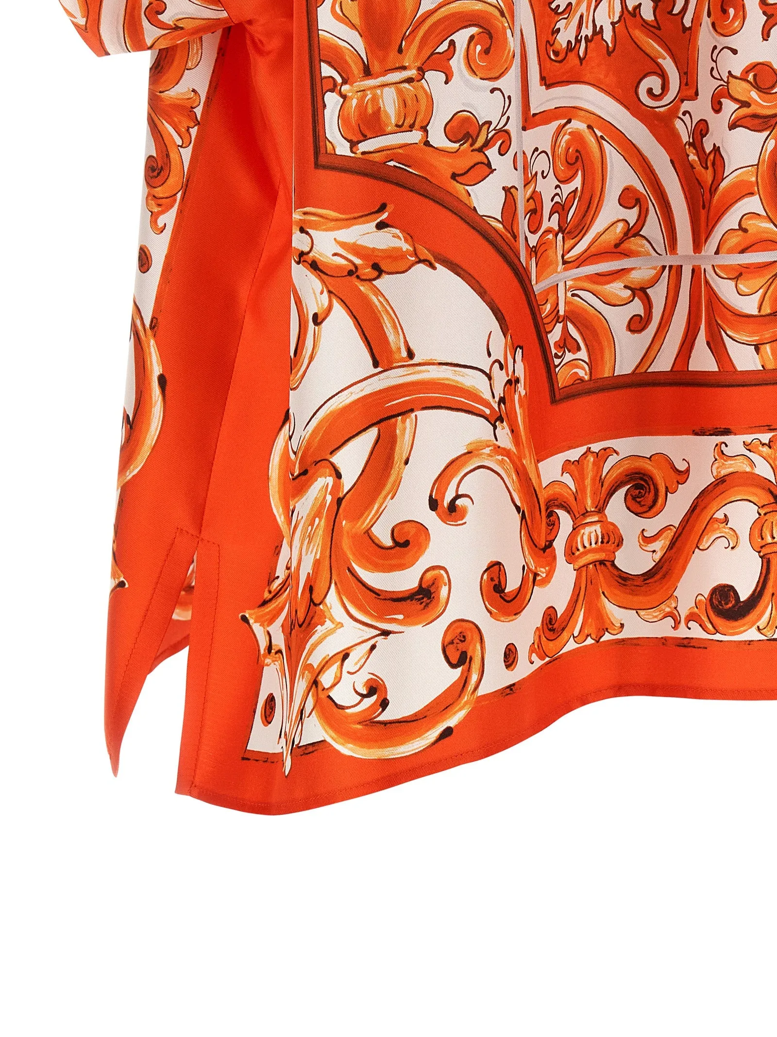 Maiolica Shirt And Blouse Orange sold by Wanan Luxury product image thumbnail 4