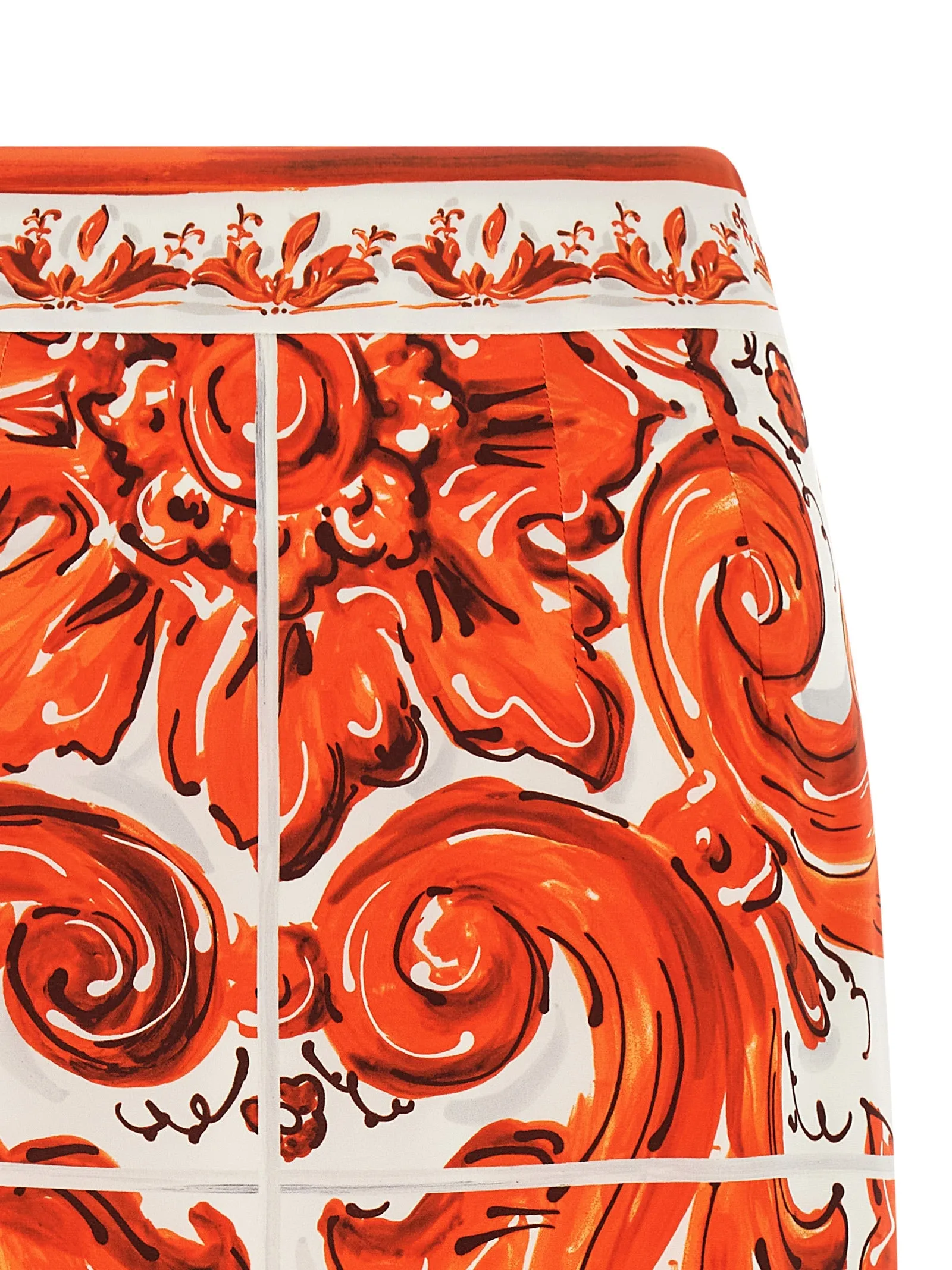 Maiolica Skirts Orange sold by Wanan Luxury product image thumbnail 3