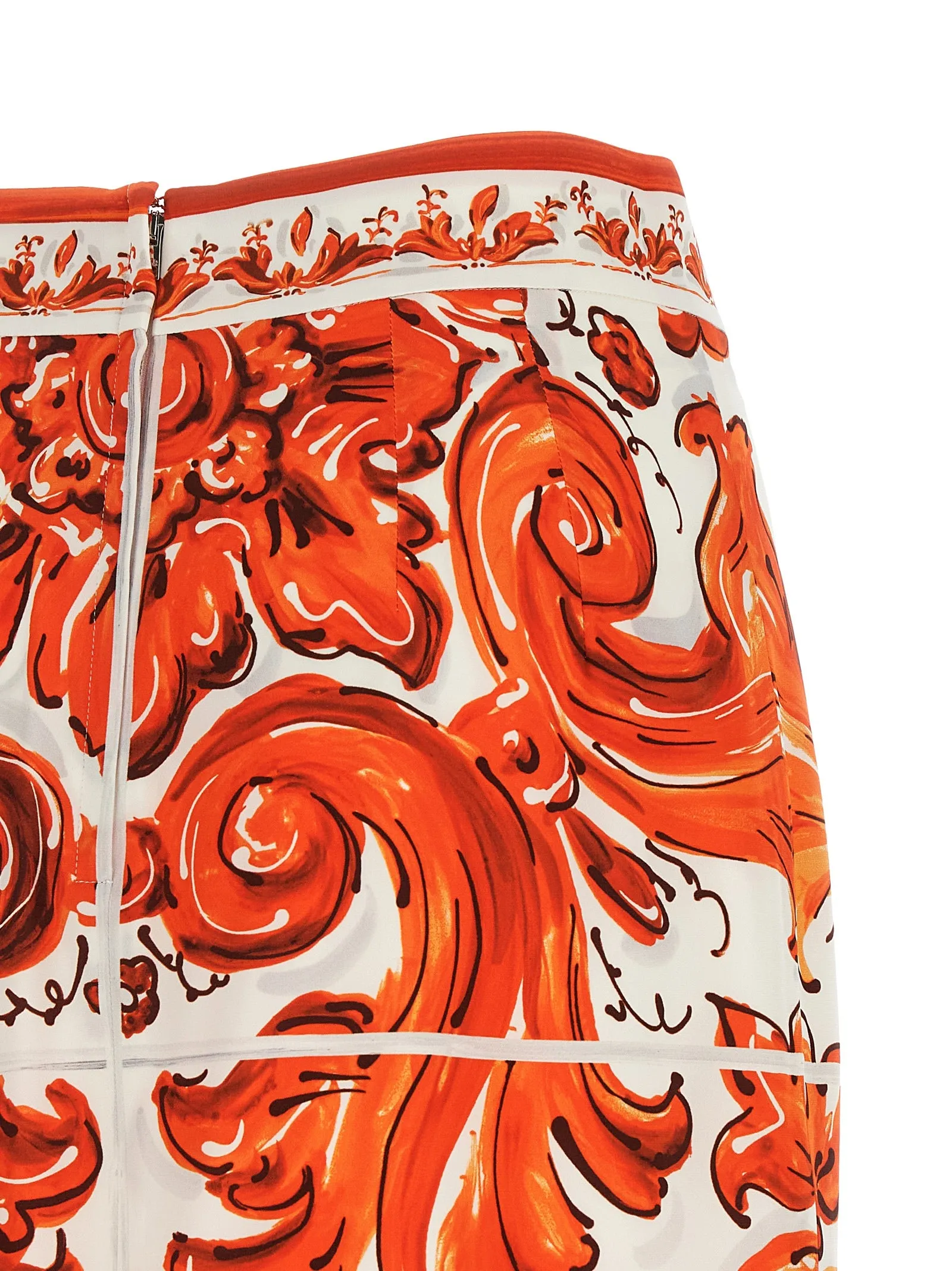 Maiolica Skirts Orange sold by Wanan Luxury product image thumbnail 4