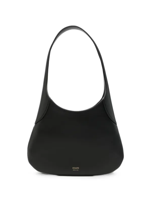 Joan Small Leather Hobo Bag made by KHAITE