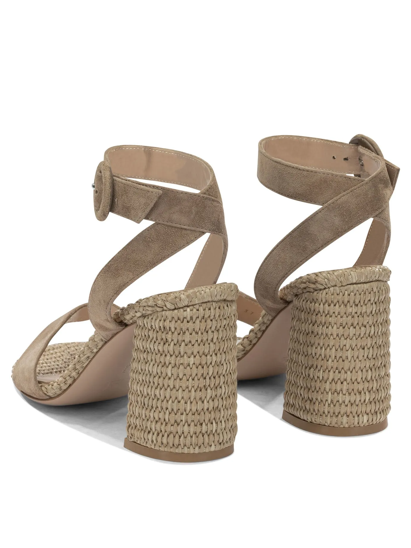 Luana 85mm Sandals Beige sold by Wanan Luxury product image thumbnail 4