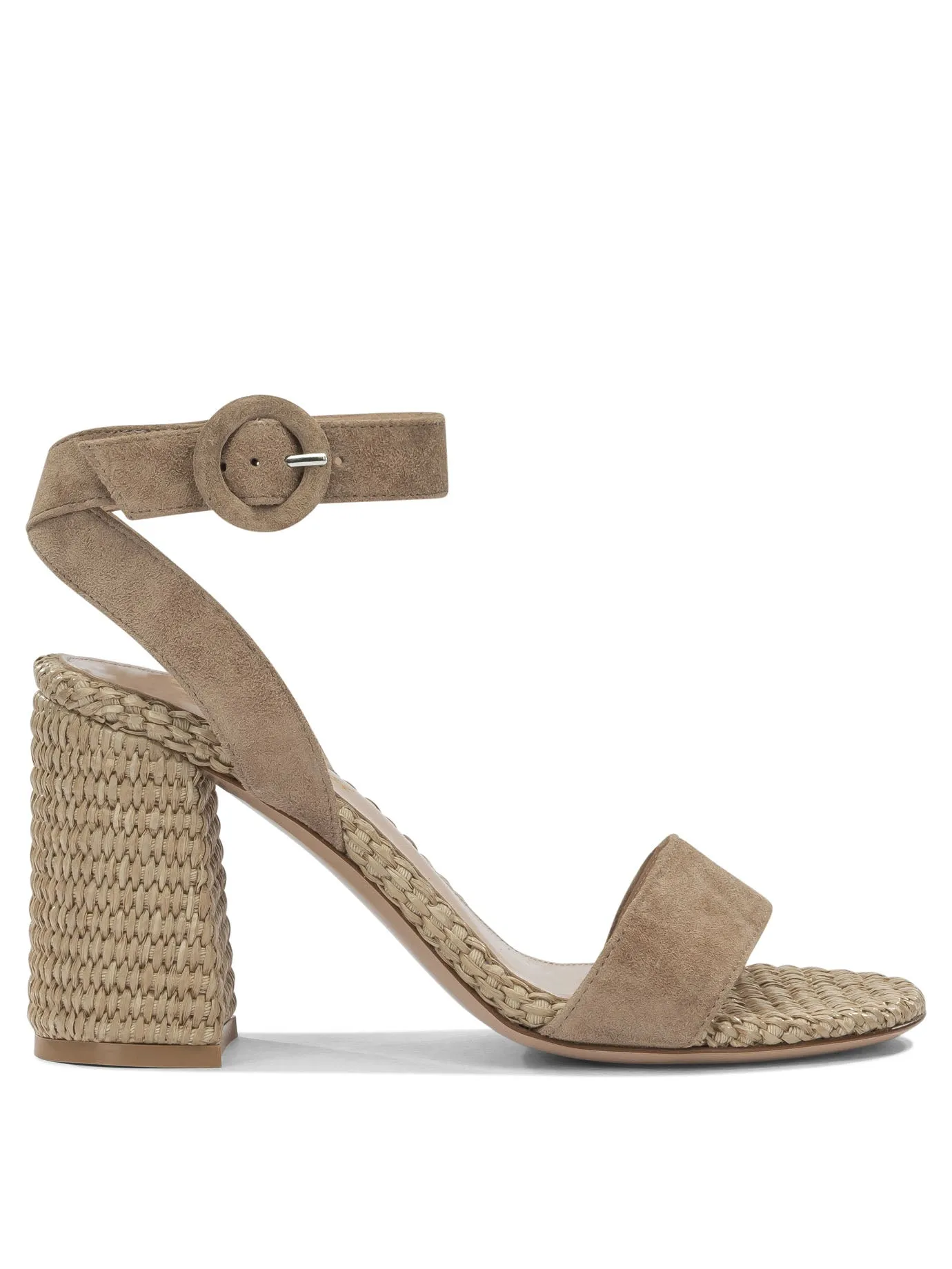 Luana 85mm Sandals Beige sold by Wanan Luxury