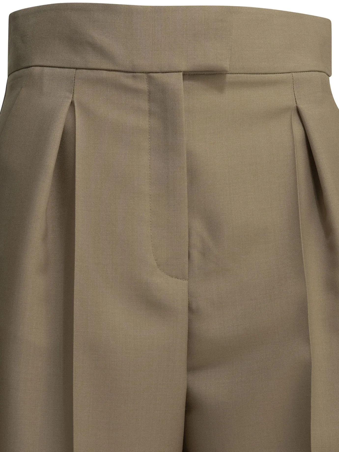 Tailored Mohair Pants Trousers Beige sold by Wanan Luxury product image thumbnail 3