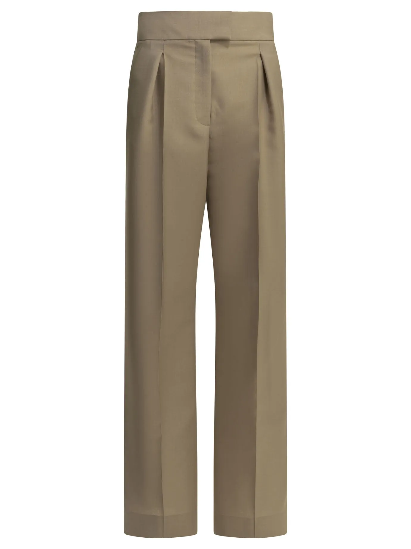 Tailored Mohair Pants Trousers Beige sold by Wanan Luxury