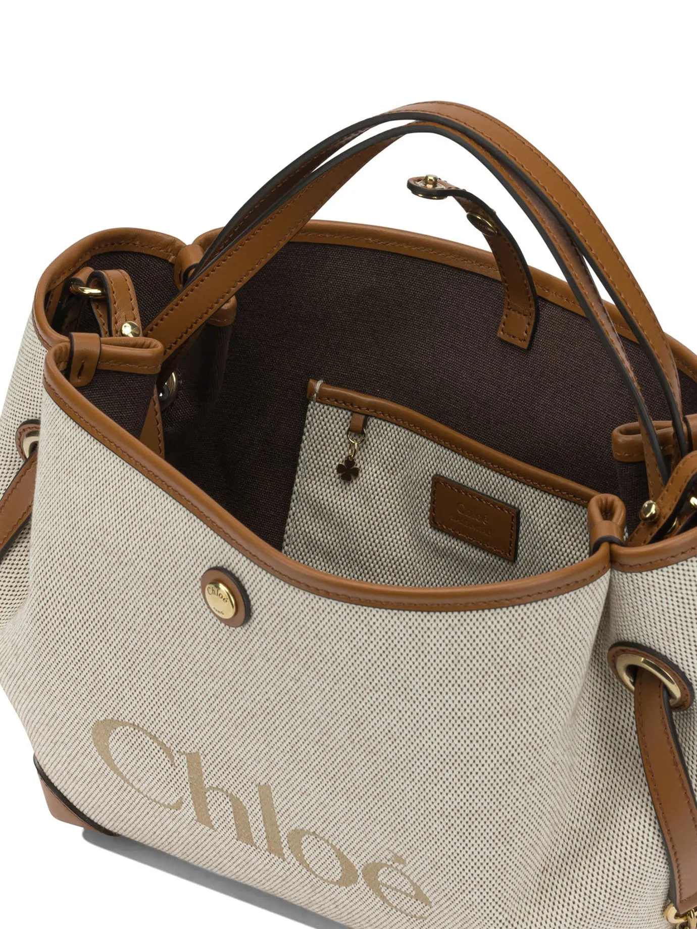 Clover Handbags Brown sold by Wanan Luxury product image thumbnail 5