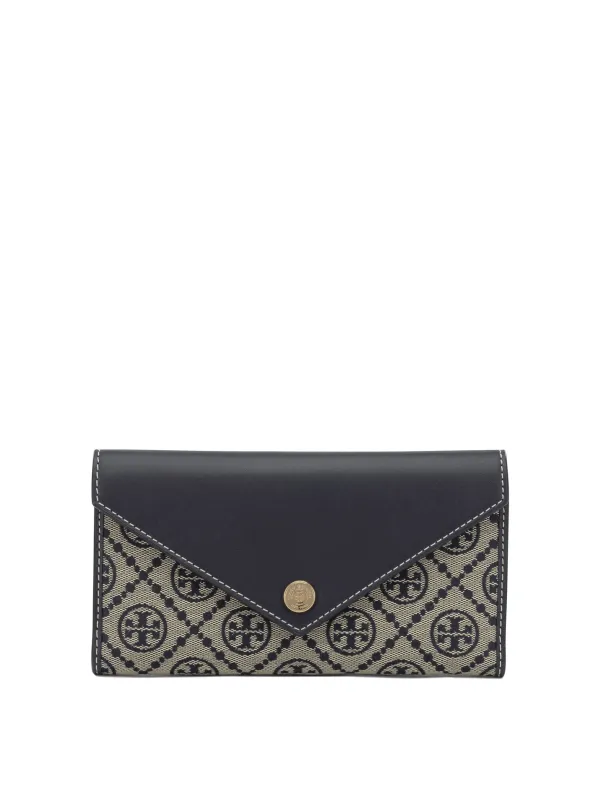 Wallets & Card Holders Blue made by Tory Burch