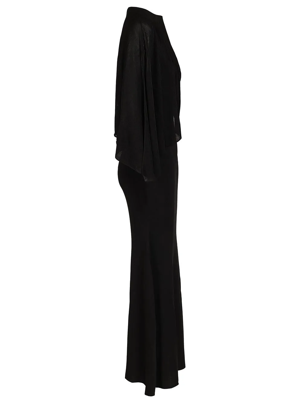 Long One-Shoulder Dress Dresses Black sold by Wanan Luxury product image thumbnail 3